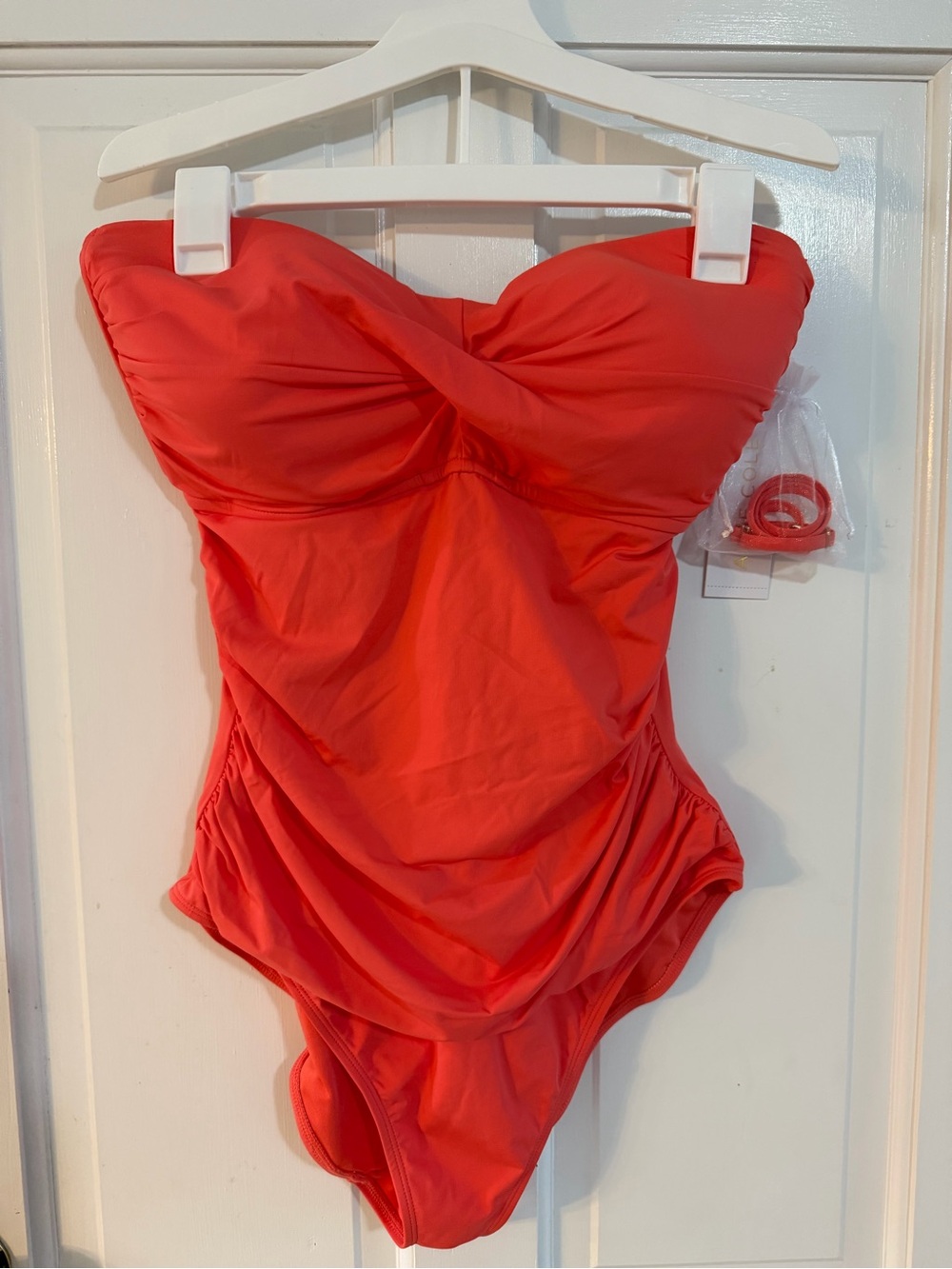 Anne Cole women’s bathing suit orange